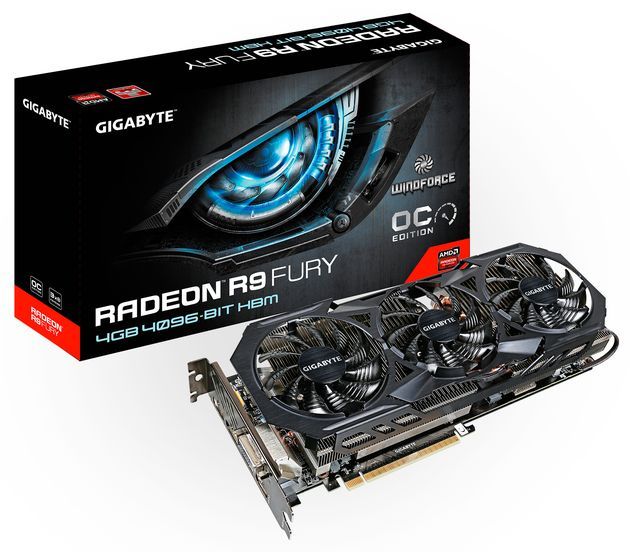 Gigabyte Radeon R9 Fury OC karta graficzna