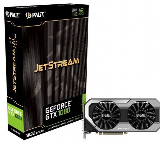 Palit GeForce GTX 1060 JetStream 3GB karta graficzna