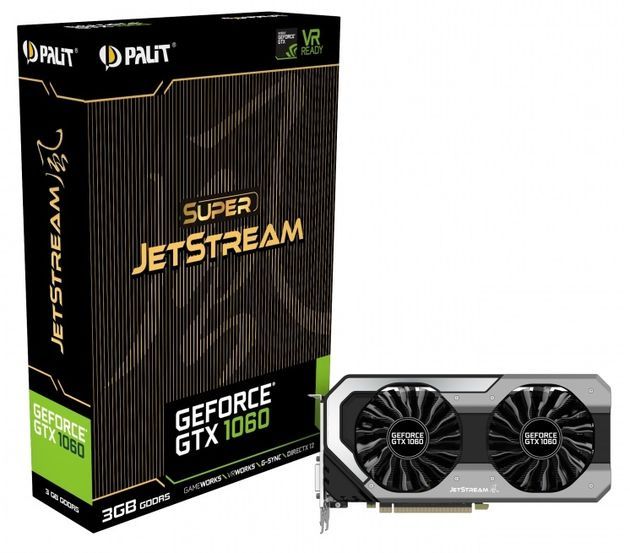 Palit GeForce GTX 1060 Super JetStream 3GB karta graficzna