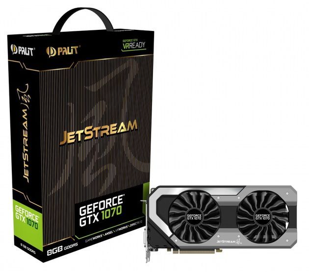 Palit GeForce GTX 1070 JetStream karta graficzna