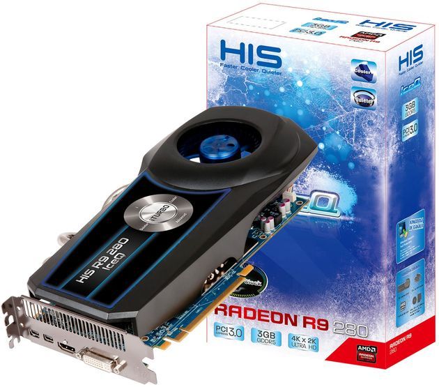 HIS Radeon R9 280 IceQ OC karta graficzna