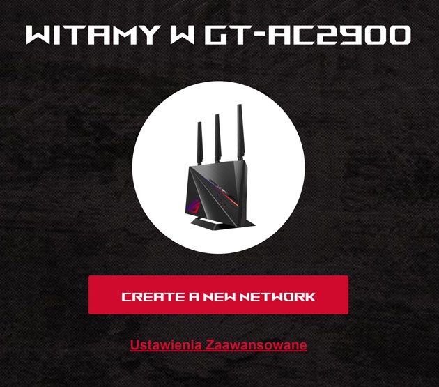 ASUS ROG GT-AC2900 stwórz sieć