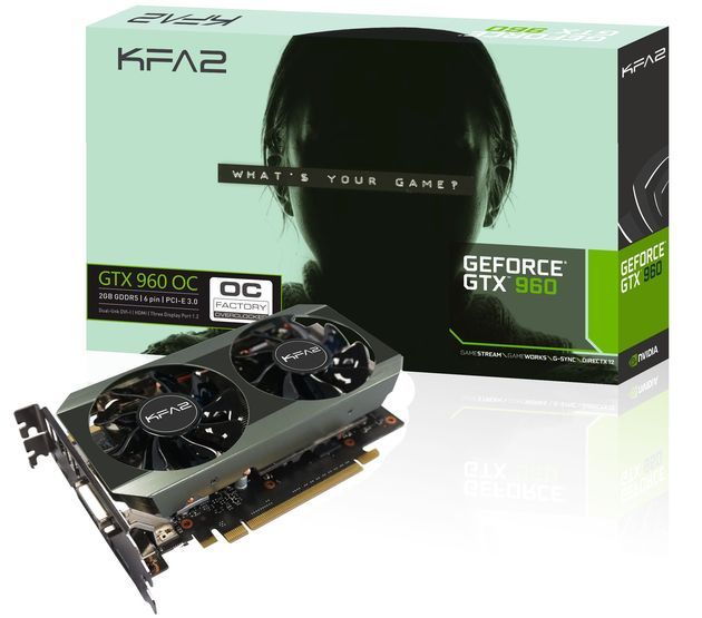 KFA2 GeForce GTX 960 OC karta graficzna