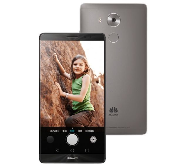 Huawei Mate 8 smartfon front