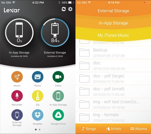 Lexar Mobile Manager