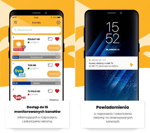 Advoider Lite screen