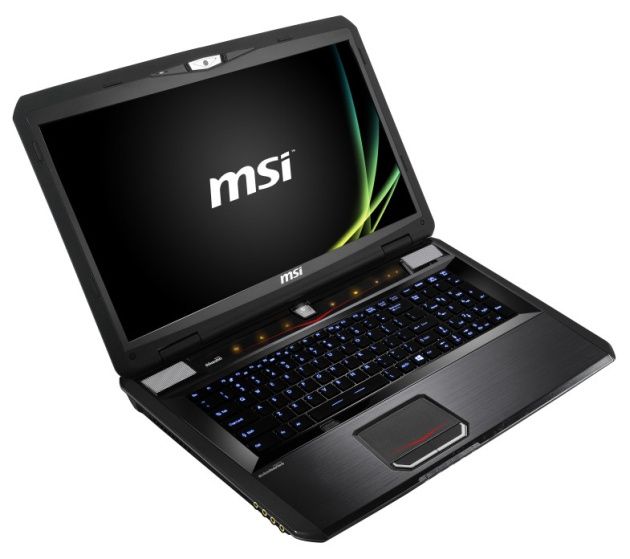 MSI GT70 mobilna stacja robocza widok przód