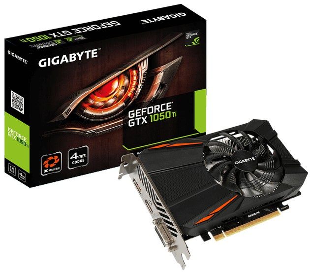 Gigabyte GeForce GTX 1050 Ti D5 4G karta graficzna