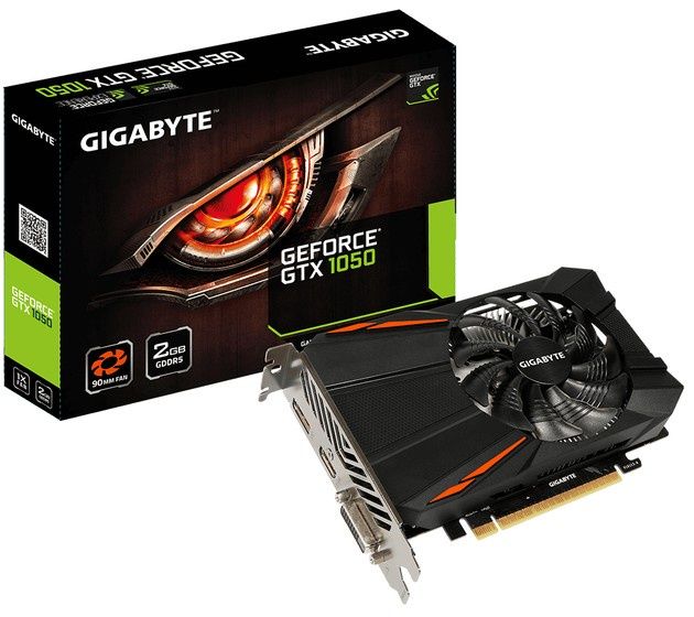 Gigabyte GeForce GTX 1050 D5 2G karta graficzna