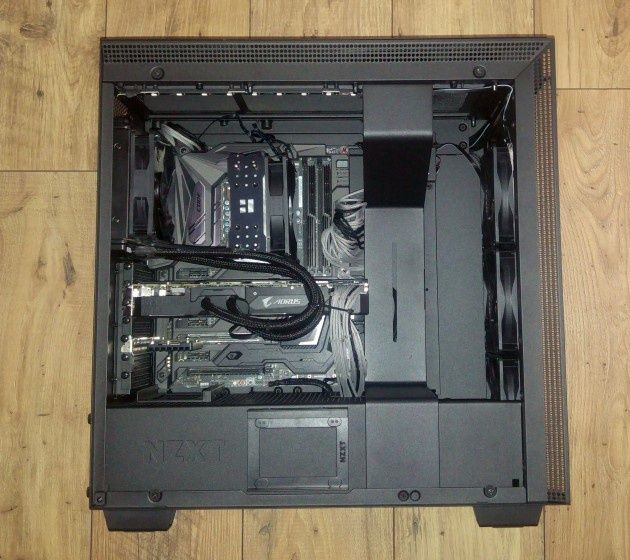 NZXT H700i Thermalright 120 Direct chłodzenie CPU procesor