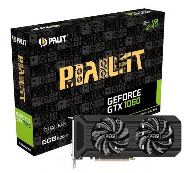 Palit GeForce GTX 1060 Dual karta graficzna