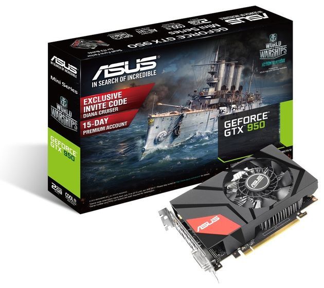 ASUS GeForce GTX 950 Mini karta graficzna