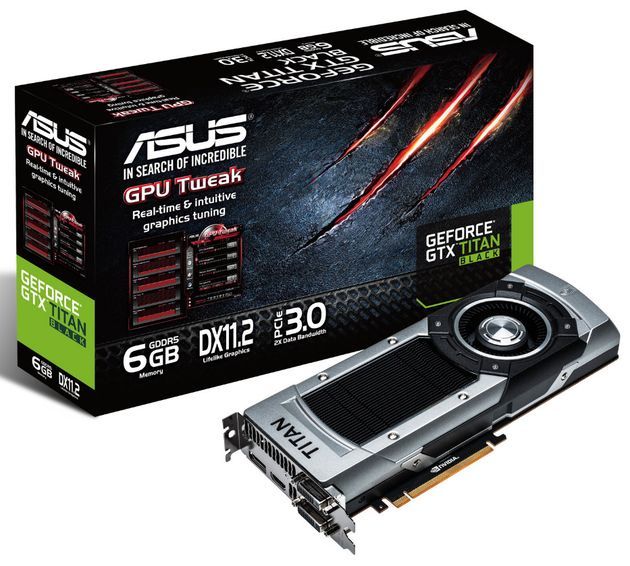ASUS GeForce GTX Titan Black karta graficzna