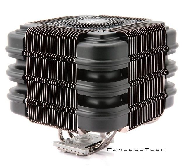 Zalman FX100-Cube pasywne chłodzenie procesora zdjęcie
