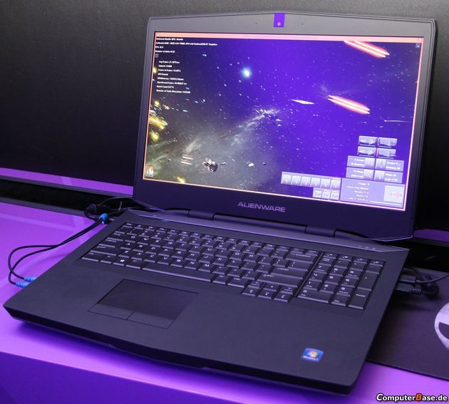 Alienware laptop z kartą graficzną AMD Radeon R9 M290X zdjęcie CES 2014