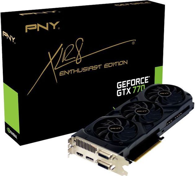 PNY GeForce GTX 770 XLR8 karta graficzna zdjęcie opakowanie