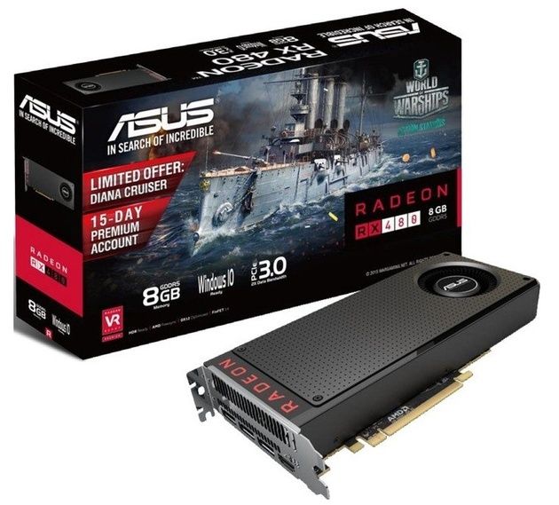 ASUS Radeon RX 480 karta graficzna