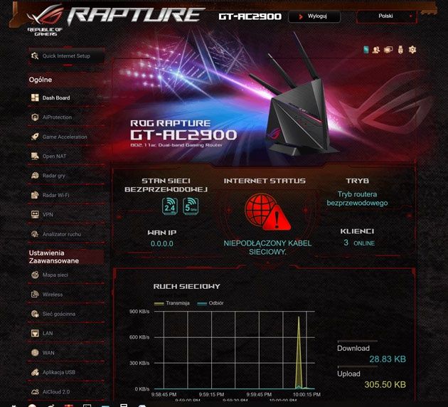 ASUS ROG GT-AC2900 rapture