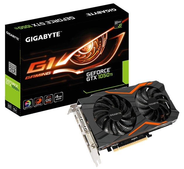 Gigabyte GeForce GTX 1050 Ti G1 Gaming karta graficzna