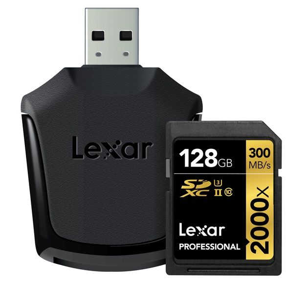 Lexar Professional SDXC 2000x