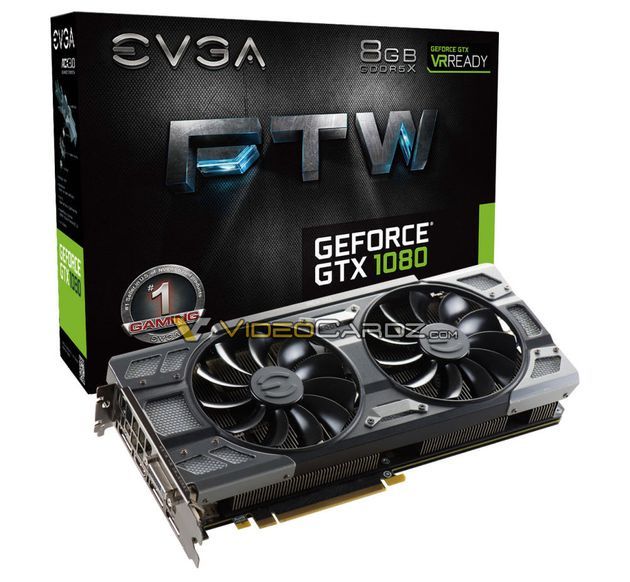 EVGA GeForce GTX 1080 FTW karta graficzna