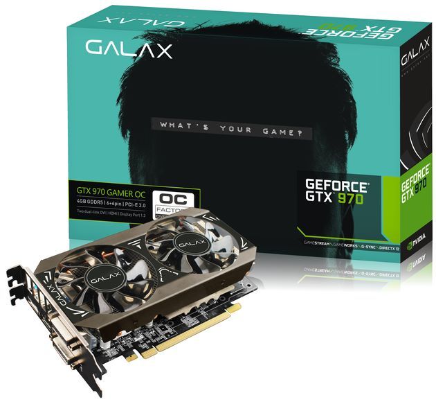 Galax GeForce GTX 970 Gamer OC karta graficzna