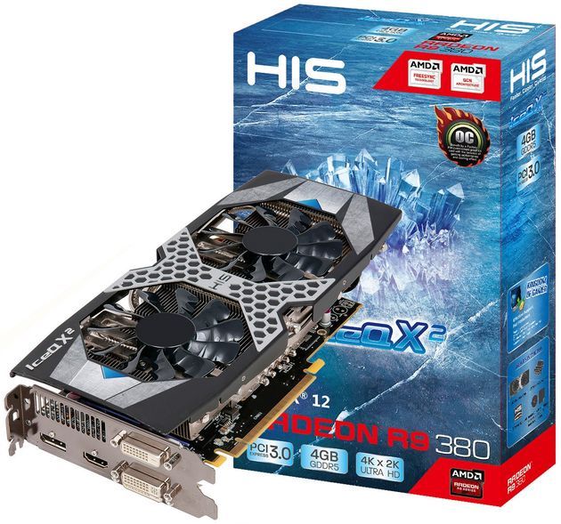 HIS Radeon R9 380 IceQ X2 OC 2GB karta graficzna