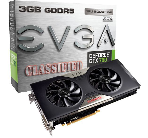 EVGA GeForce GTX 780 Classified karta graficzna zdjęcie opakowanie