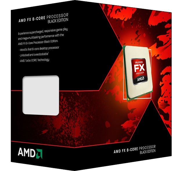 AMD FX procesor opakowanie zdjęcie