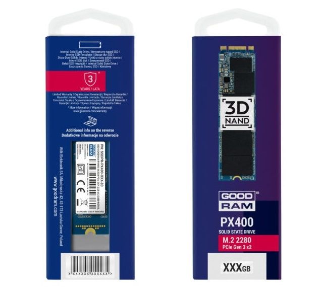 GOODRAM PX400 - dyski SSD