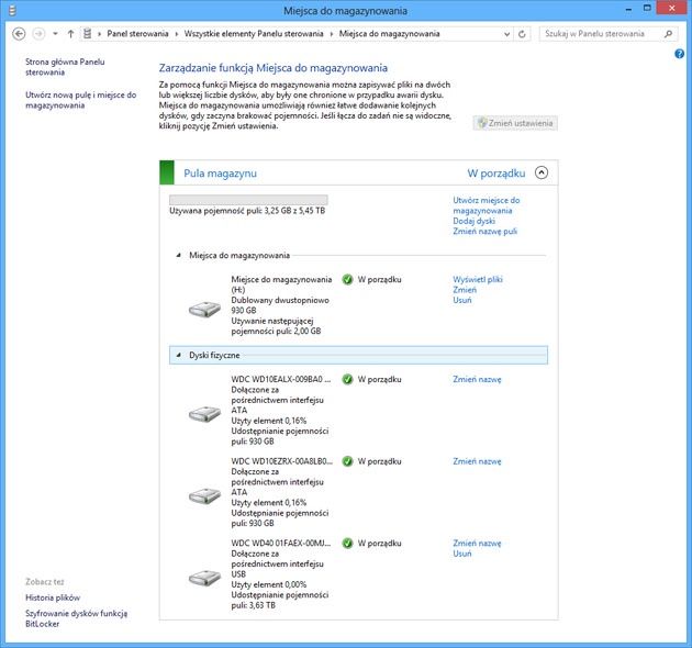 RAID w Windows 8