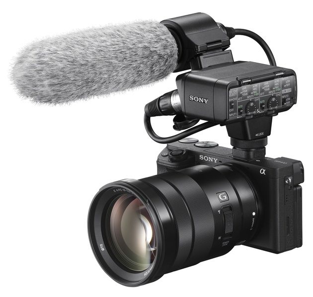 Sony A6400 wideo mikrofon
