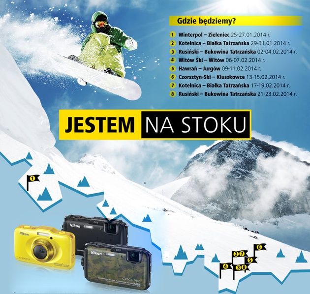 Nikon Jestem Na Stoku akcja