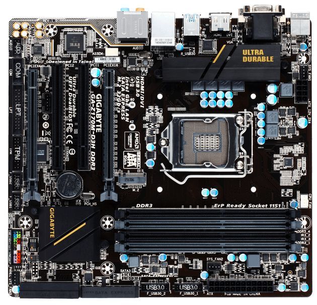 Gigabyte GA-Z170M-D3H DDR3 płyta główna