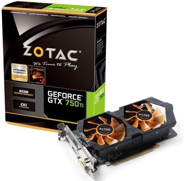 Zotac GeForce GTX 750 Ti OC karta graficzna