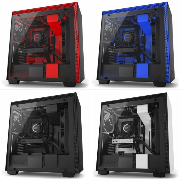 NZXT H700i kolory wersje