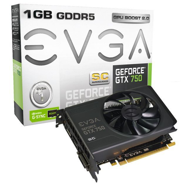 EVGA GeForce GTX 750 SC karta graficzna