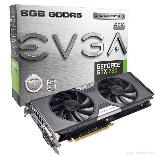 EVGA GeForce GTX 780 ACX 6 GB karta graficzna