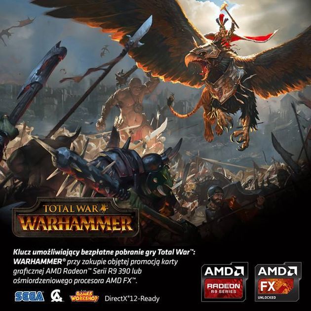AMD - promocja z grą Total War Warhammer