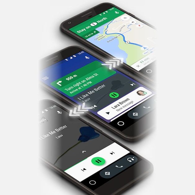 Android Auto screen