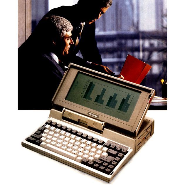 Toshiba T1100 laptop