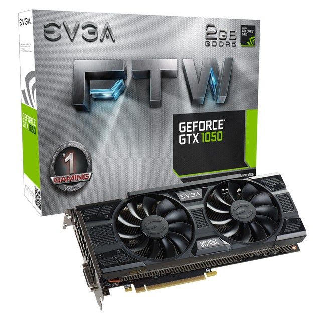 EVGA GeForce GTX 1050 FTW karta graficzna
