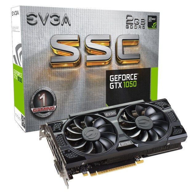 EVGA GeForce GTX 1050 SSC karta graficzna