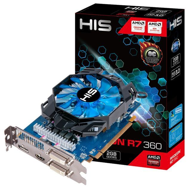 HIS Radeon R7 360 iCooler OC karta graficzna