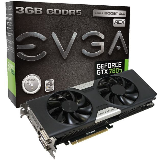 EVGA GeForce GTX 780 Ti ACX karta graficzna zdjęcie