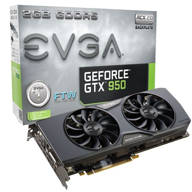 EVGA GeForce GTX 950 FTW karta graficzna