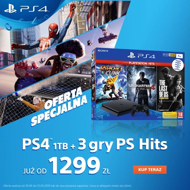 Sony PS4 promocja komunijna