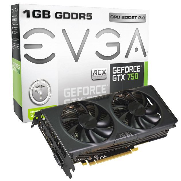 EVGA GeForce GTX 750 ACX karta graficzna