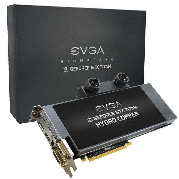 EVGA GeForce GTX Titan Hydro Copper Signature karta graficzna opakowanie zdjęcie
