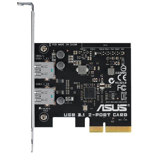 ASUS USB 3.1 - karta rozszerzeń 2x USB 3.1 A